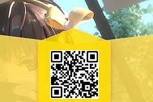 带文字弹幕手机应用APP下载页面html模板