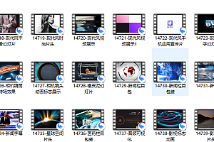 做视频专用素材 企业 公司 婚礼 城市 宣传 新闻 片头 合集